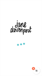 Mobile Screenshot of janedavenport.com